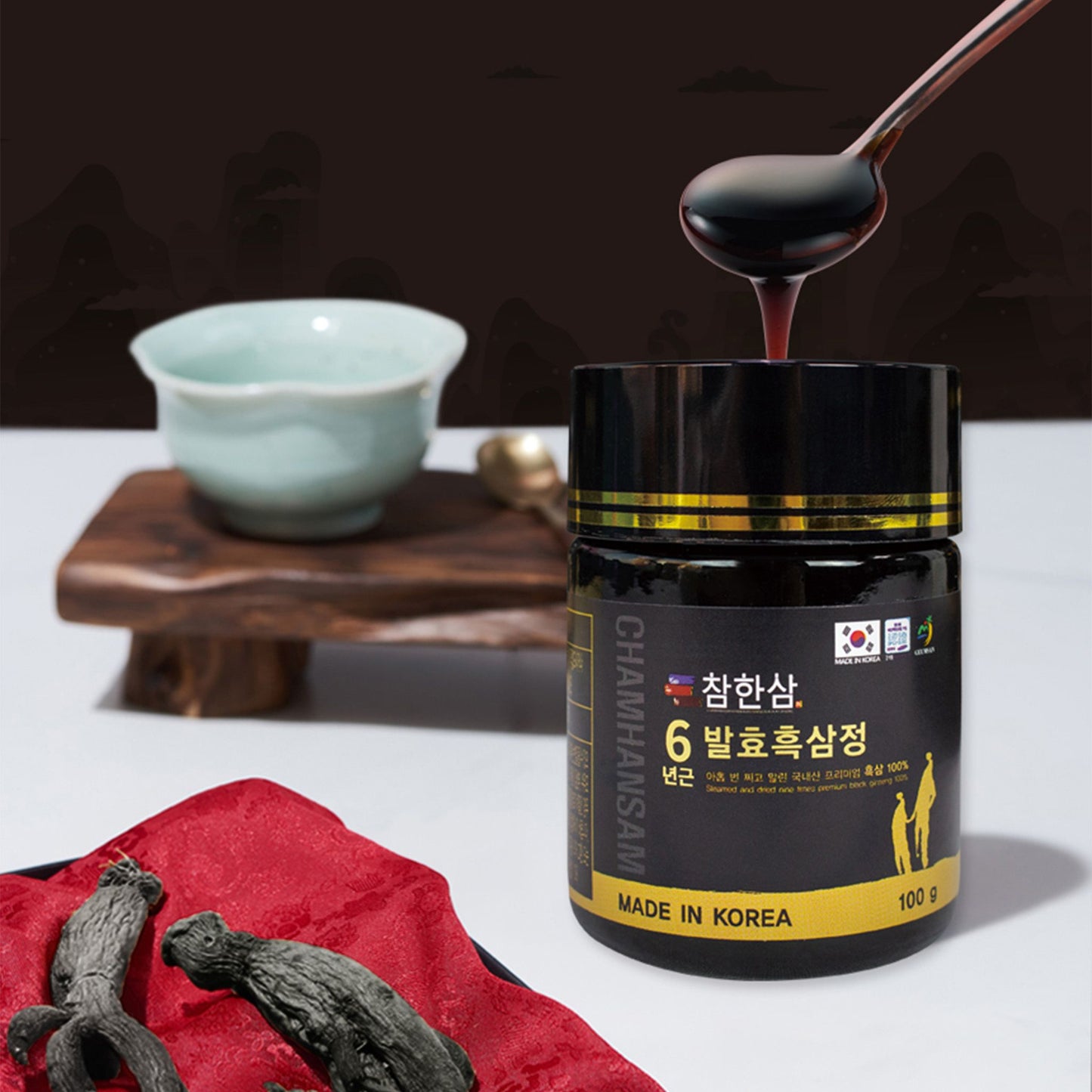 6-Year-Old Fermented Black Ginseng Extract