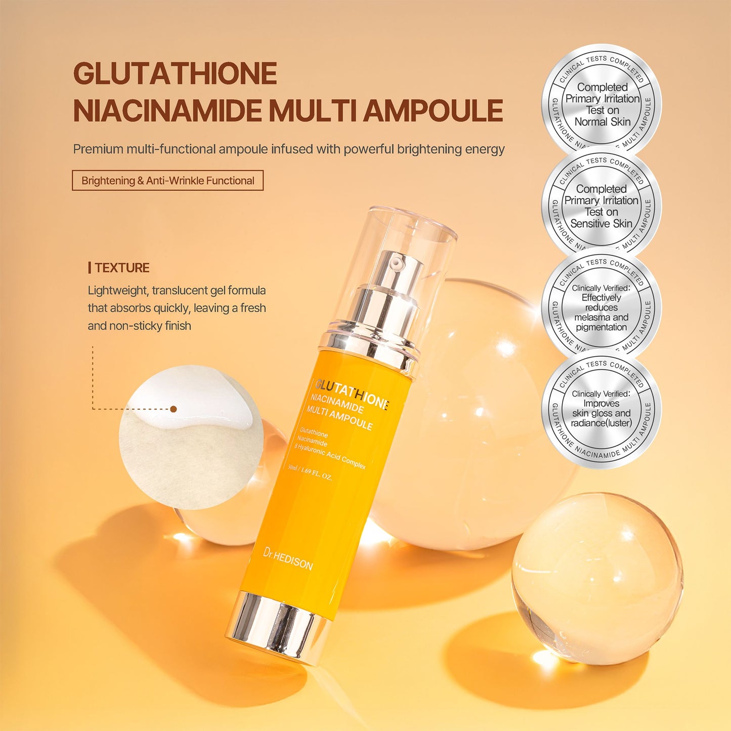 Glutathione Niacinamide Multi Ampoule